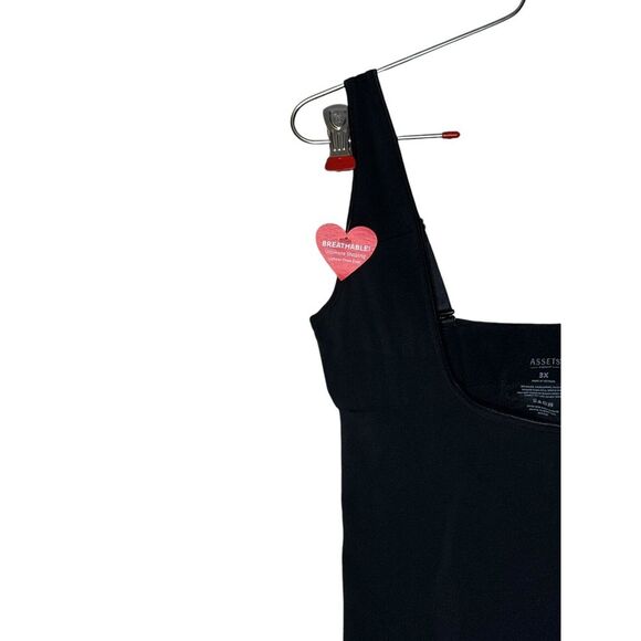 Spanx Womens Body Suit Shaping Open Bust Stretchy Sleeveless Square Neck 3XL NWT - Picture 3 of 10